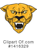 Cougar Clipart #1416329 by patrimonio