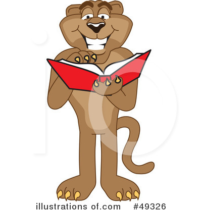 Book Clipart #49326 by Mascot Junction