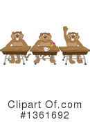 Cougar School Mascot Clipart #1361692 by Mascot Junction