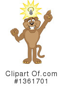 Cougar School Mascot Clipart #1361701 by Mascot Junction