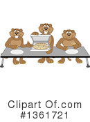 Cougar School Mascot Clipart #1361721 by Mascot Junction