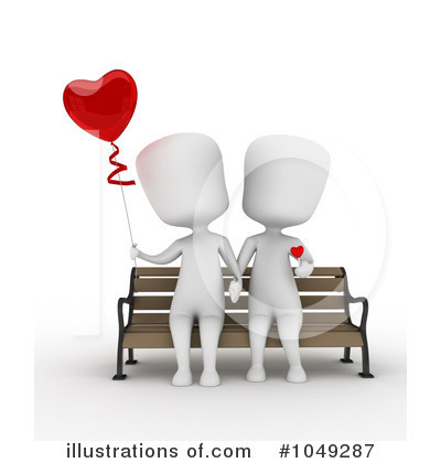 Royalty-Free (RF) Couple Clipart Illustration by BNP Design Studio - Stock Sample #1049287