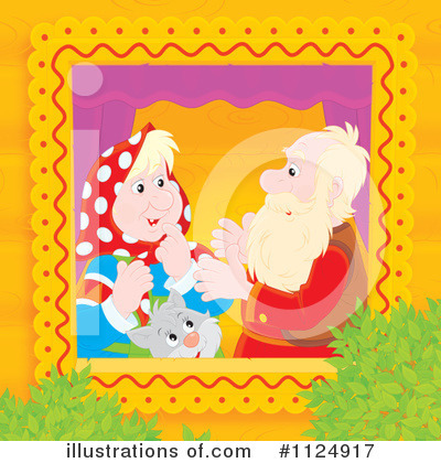 Royalty-Free (RF) Couple Clipart Illustration by Alex Bannykh - Stock Sample #1124917
