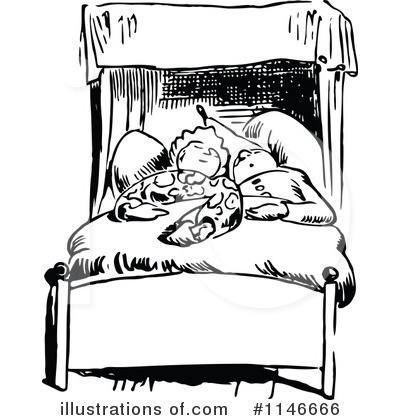 Bed Time Clipart #1146666 by Prawny Vintage