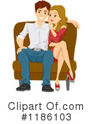 Couple Clipart #1186103 by BNP Design Studio