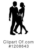 Couple Clipart #1208643 by AtStockIllustration