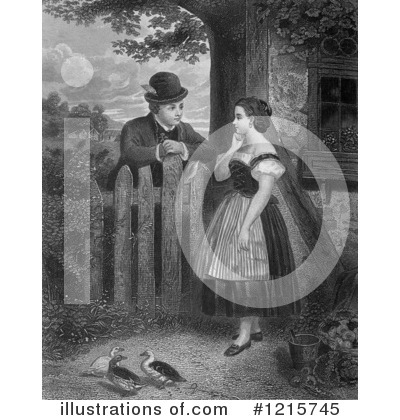 Courting Clipart #1215745 by Picsburg
