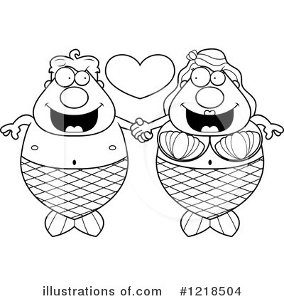 Royalty-Free (RF) Couple Clipart Illustration by Cory Thoman - Stock Sample #1218504