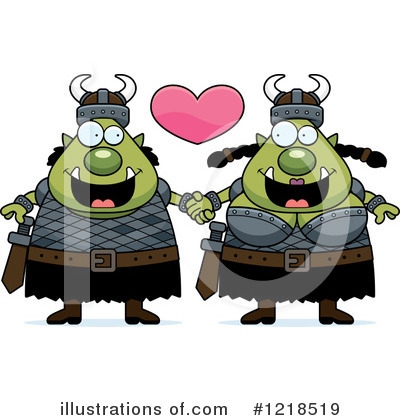 Female Orc Clipart #1218519 by Cory Thoman