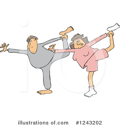 Royalty-Free (RF) Couple Clipart Illustration by djart - Stock Sample #1243202
