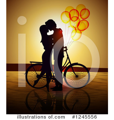 Bicycles Clipart #1245556 by Eugene
