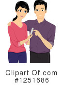 Couple Clipart #1251686 by BNP Design Studio