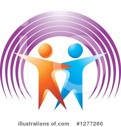 Couple Clipart #1277260 by Lal Perera
