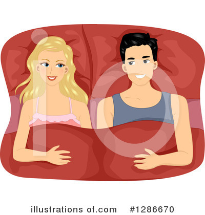 Royalty-Free (RF) Couple Clipart Illustration by BNP Design Studio - Stock Sample #1286670