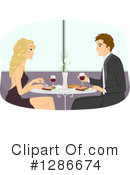 Couple Clipart #1286674 by BNP Design Studio