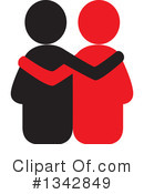 Couple Clipart #1342849 by ColorMagic