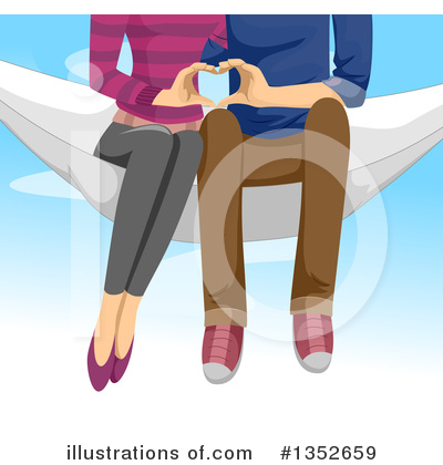 Royalty-Free (RF) Couple Clipart Illustration by BNP Design Studio - Stock Sample #1352659