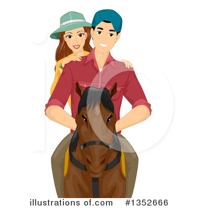 Royalty-Free (RF) Couple Clipart Illustration by BNP Design Studio - Stock Sample #1352666
