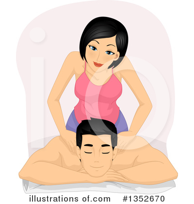 Massage Clipart #1352670 by BNP Design Studio