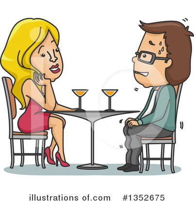 Courting Clipart #1352675 by BNP Design Studio