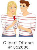 Couple Clipart #1352686 by BNP Design Studio