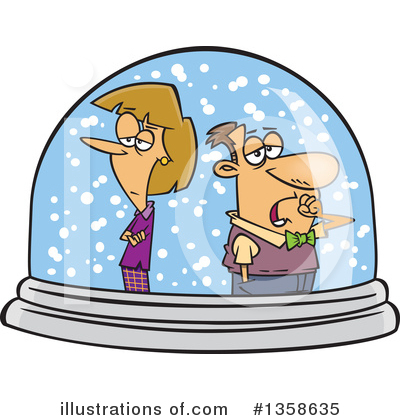Snow Globe Clipart #1358635 by toonaday