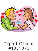 Couple Clipart #1361878 by Clip Art Mascots