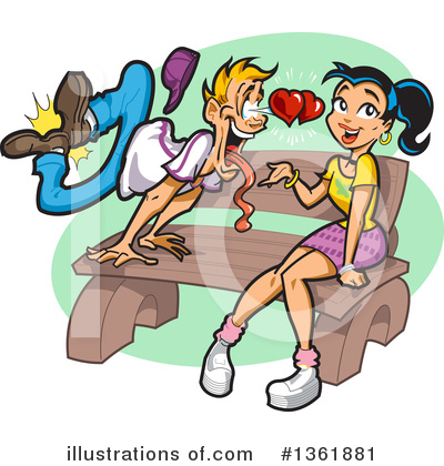 Teenager Clipart #1361881 by Clip Art Mascots