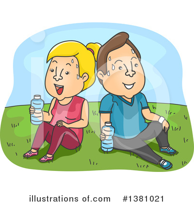 Royalty-Free (RF) Couple Clipart Illustration by BNP Design Studio - Stock Sample #1381021
