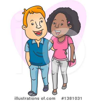 Royalty-Free (RF) Couple Clipart Illustration by BNP Design Studio - Stock Sample #1381031