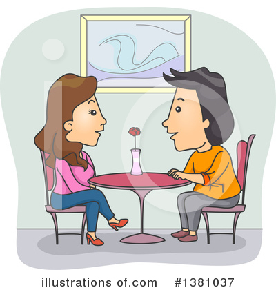 Royalty-Free (RF) Couple Clipart Illustration by BNP Design Studio - Stock Sample #1381037