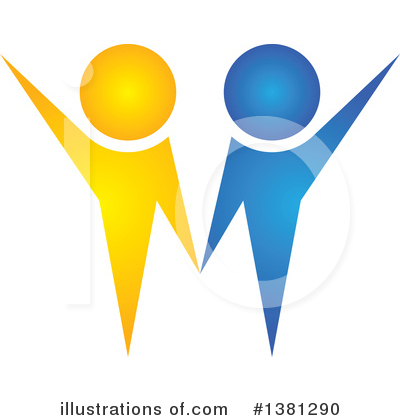 Couple Clipart #1381290 by ColorMagic