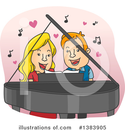 Royalty-Free (RF) Couple Clipart Illustration by BNP Design Studio - Stock Sample #1383905