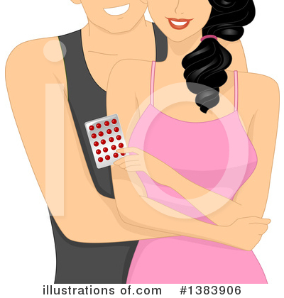 Royalty-Free (RF) Couple Clipart Illustration by BNP Design Studio - Stock Sample #1383906