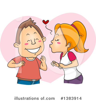 Royalty-Free (RF) Couple Clipart Illustration by BNP Design Studio - Stock Sample #1383914