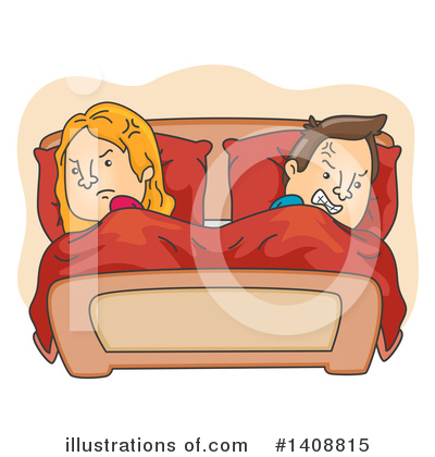 Royalty-Free (RF) Couple Clipart Illustration by BNP Design Studio - Stock Sample #1408815
