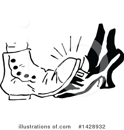 Foot Clipart #1428932 by Prawny Vintage