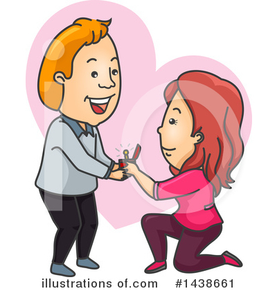 Engaged Clipart #1438661 by BNP Design Studio