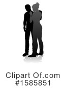Couple Clipart #1585851 by AtStockIllustration