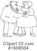 Couple Clipart #1608504 by djart
