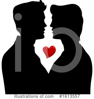Couple Clipart #1613557 by BNP Design Studio