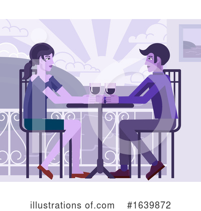 Royalty-Free (RF) Couple Clipart Illustration by AtStockIllustration - Stock Sample #1639872