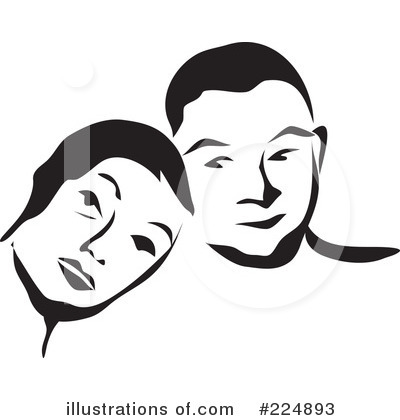 Royalty-Free (RF) Couple Clipart Illustration by Prawny - Stock Sample #224893