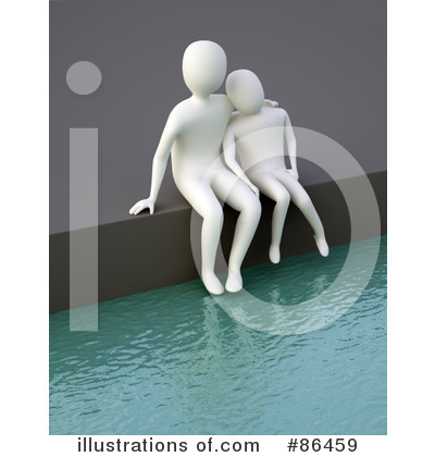 Royalty-Free (RF) Couple Clipart Illustration by Mopic - Stock Sample #86459