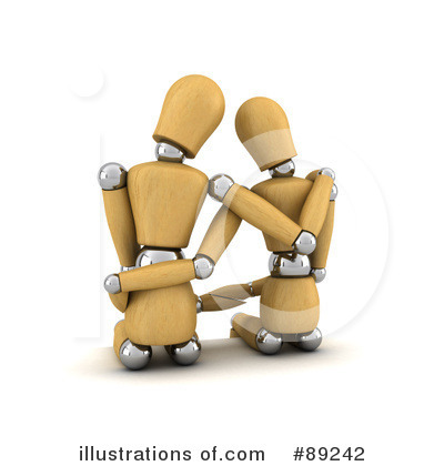 Royalty-Free (RF) Couple Clipart Illustration by stockillustrations - Stock Sample #89242