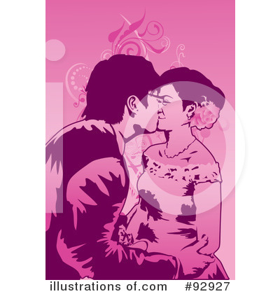 Royalty-Free (RF) Couple Clipart Illustration by mayawizard101 - Stock Sample #92927