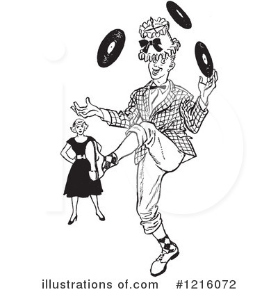 Royalty-Free (RF) Courting Clipart Illustration by Picsburg - Stock Sample #1216072