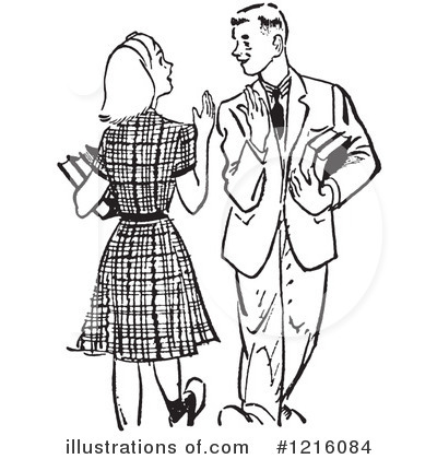Courting Clipart 1216075 Illustration By Picsburg