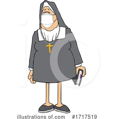 Nuns Clipart #1717519 by djart