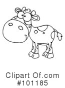 Cow Clipart #101185 by Hit Toon